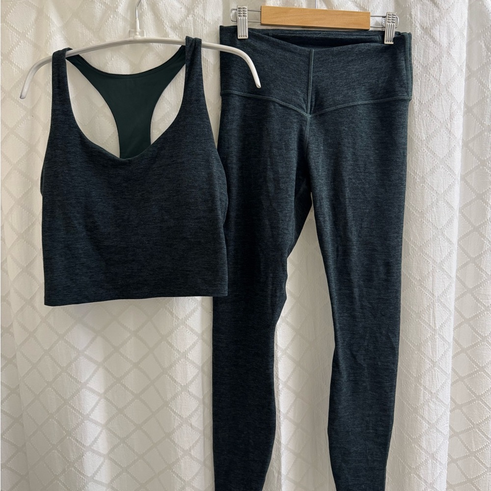 Fabletics Teal Activewear Set